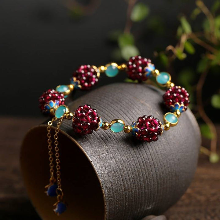 Armbånd Berries i Natursten
