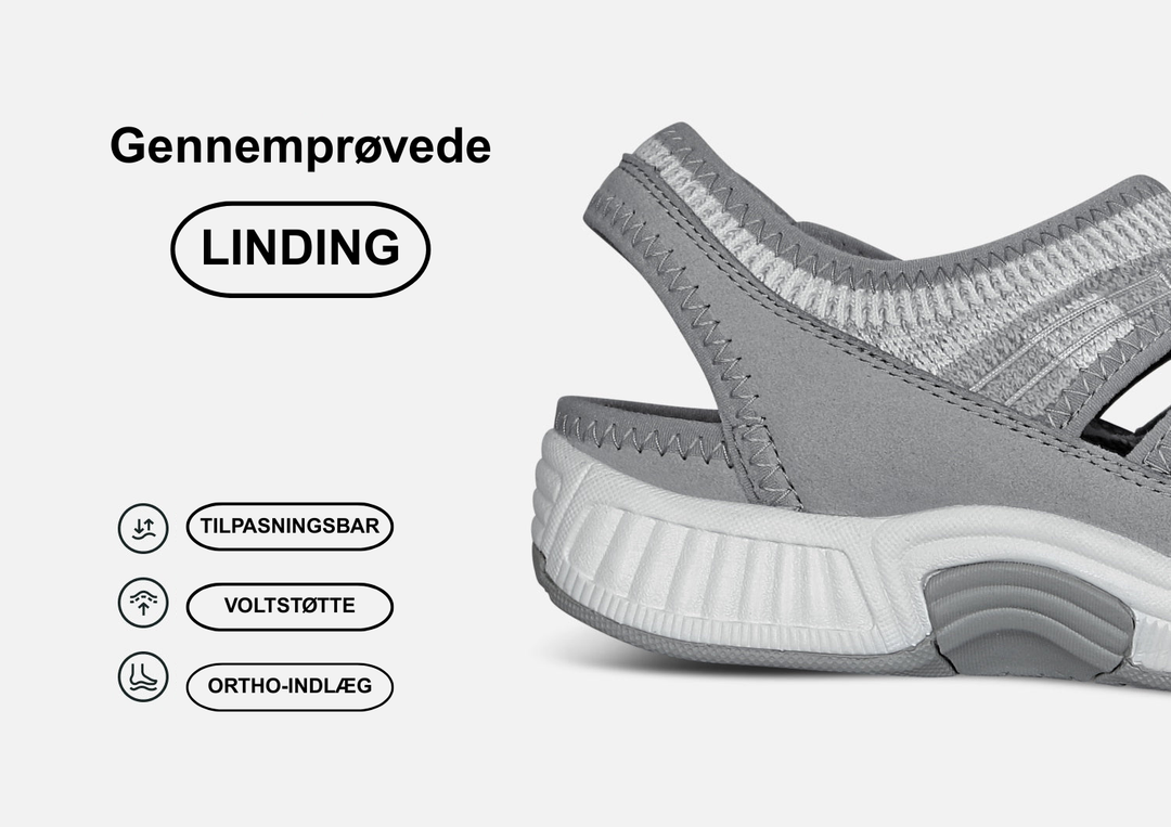 Agnes - Den sporty komfort-sandal til aktive sommerdage