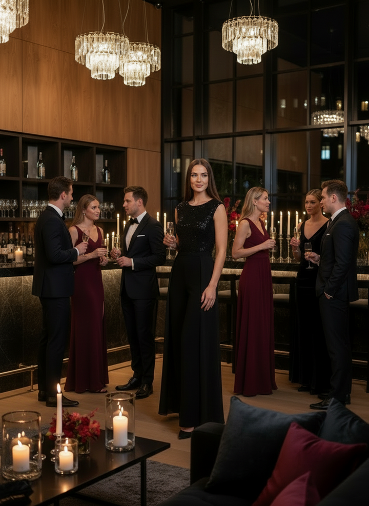 Viktoria - Ærmeløs heldragt i ren klasse