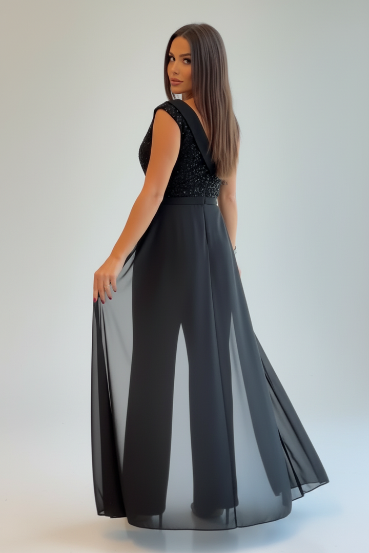 Viktoria - Ærmeløs heldragt i ren klasse