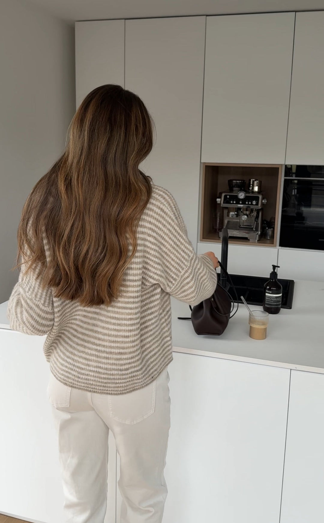 Edel | Stribet Cardigan