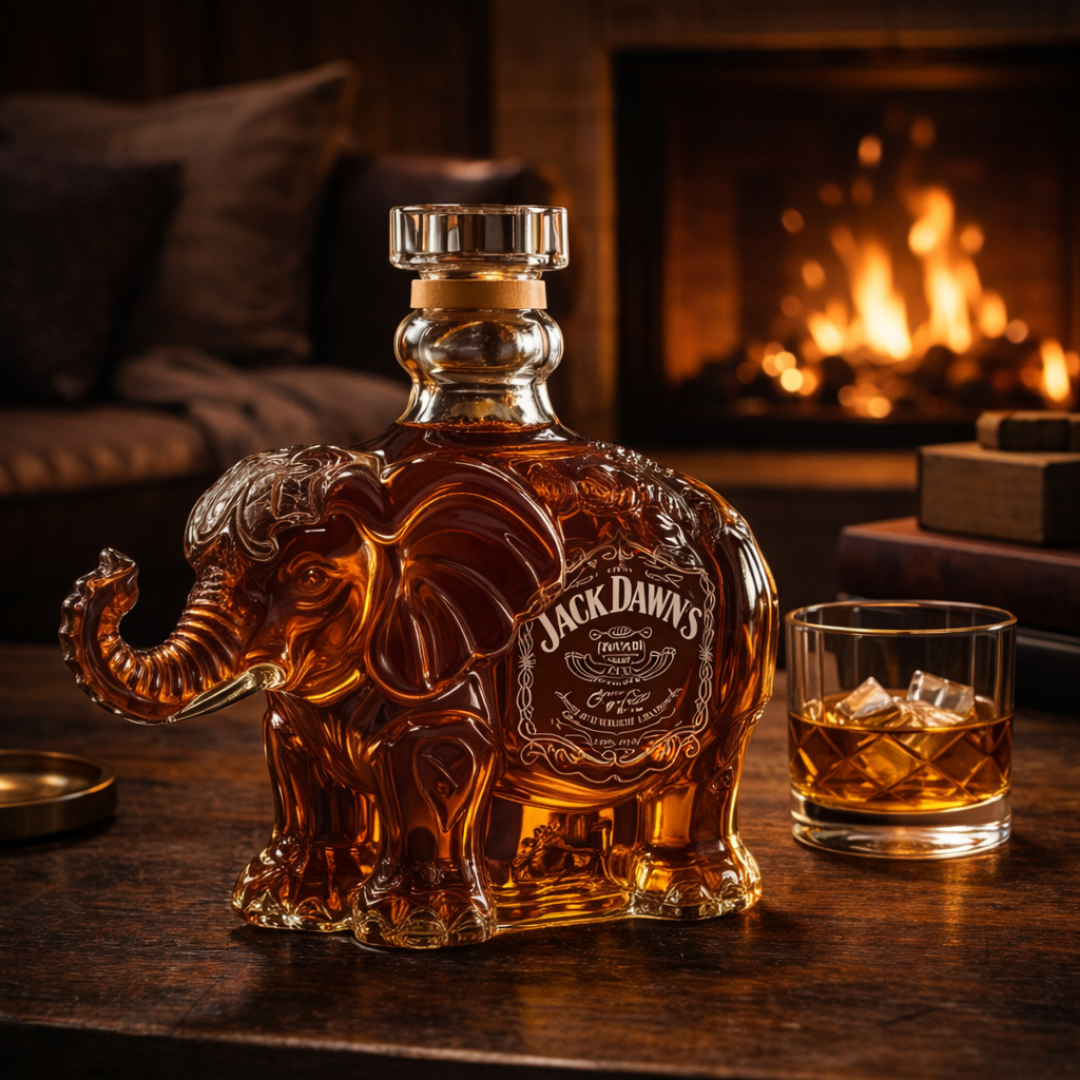 Whiskyflaske Jack Daniel's - Elefantudgave