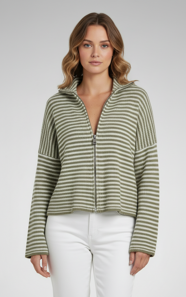 Edel | Stribet Cardigan