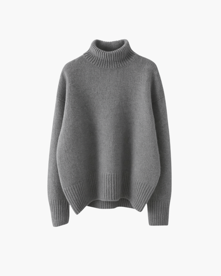 Ragnfrid | Blød sweater med rullekrave