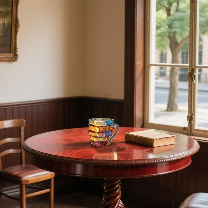 Unik Håndlavet 3D Lykkekrus til Læseentusiaster