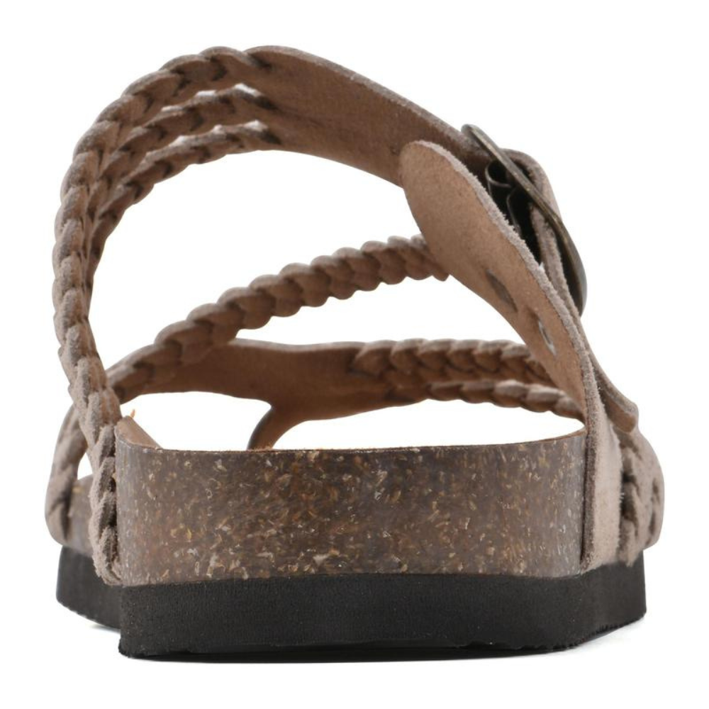 Ella - Flettede Kork Sandaler