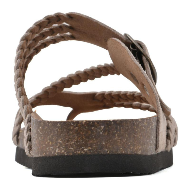 Ella - Flettede Kork Sandaler