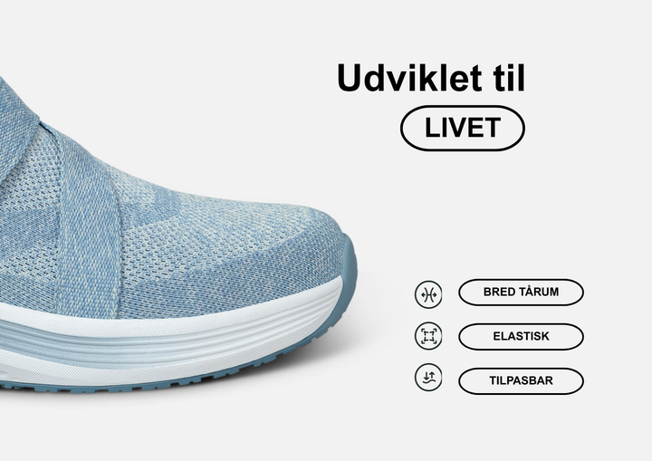 Ragna - Let komfortabel slip-on til aktive dage