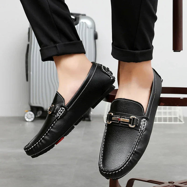 Ægte Læder Loafers