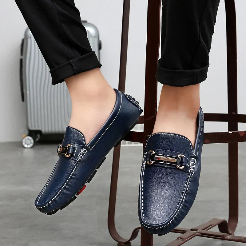 Ægte Læder Loafers