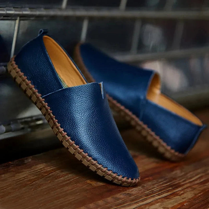 Åndbare Læder Loafers