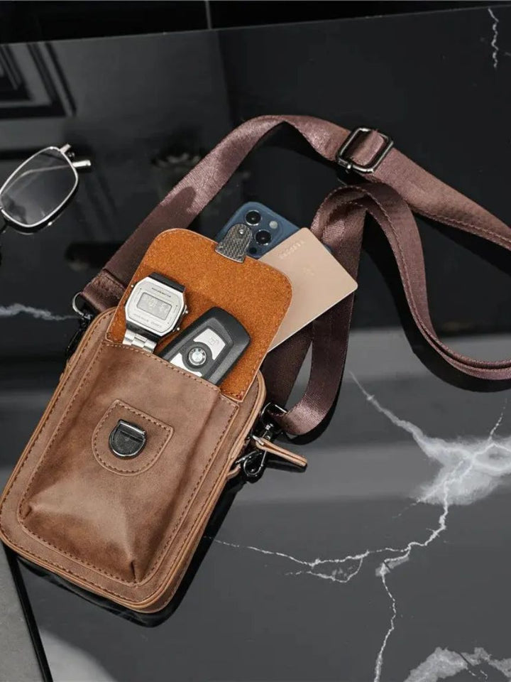 Anton™ | Mini Vintage Skuldertaske