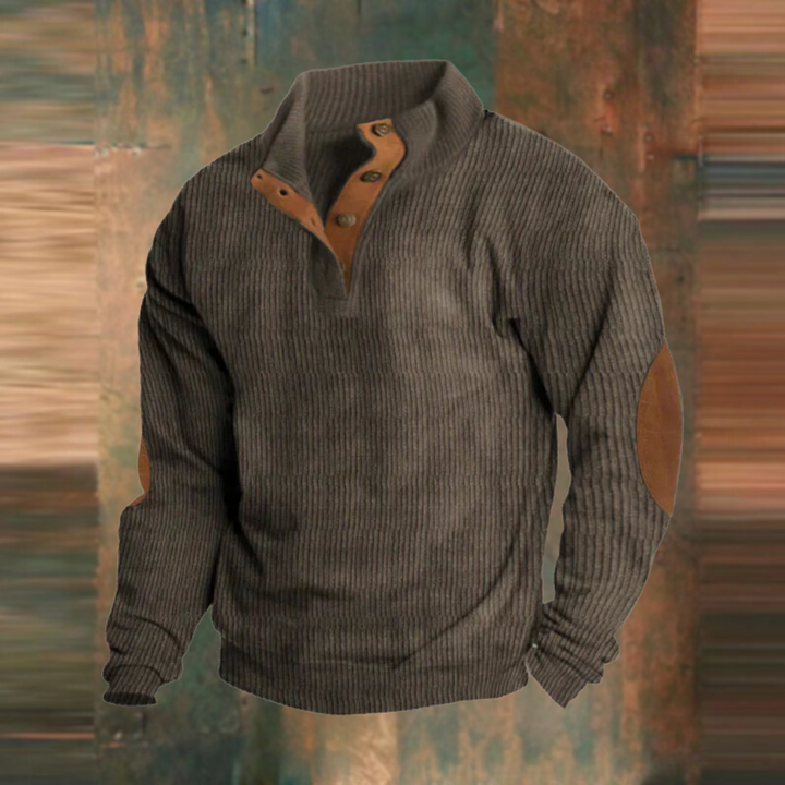Aubin™ | Stilfuld ribstrikket sweatshirt