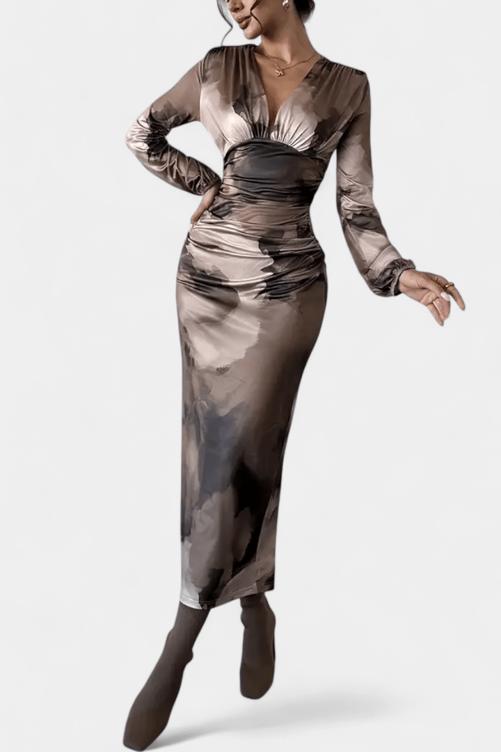 Augusta | V-hals kjole