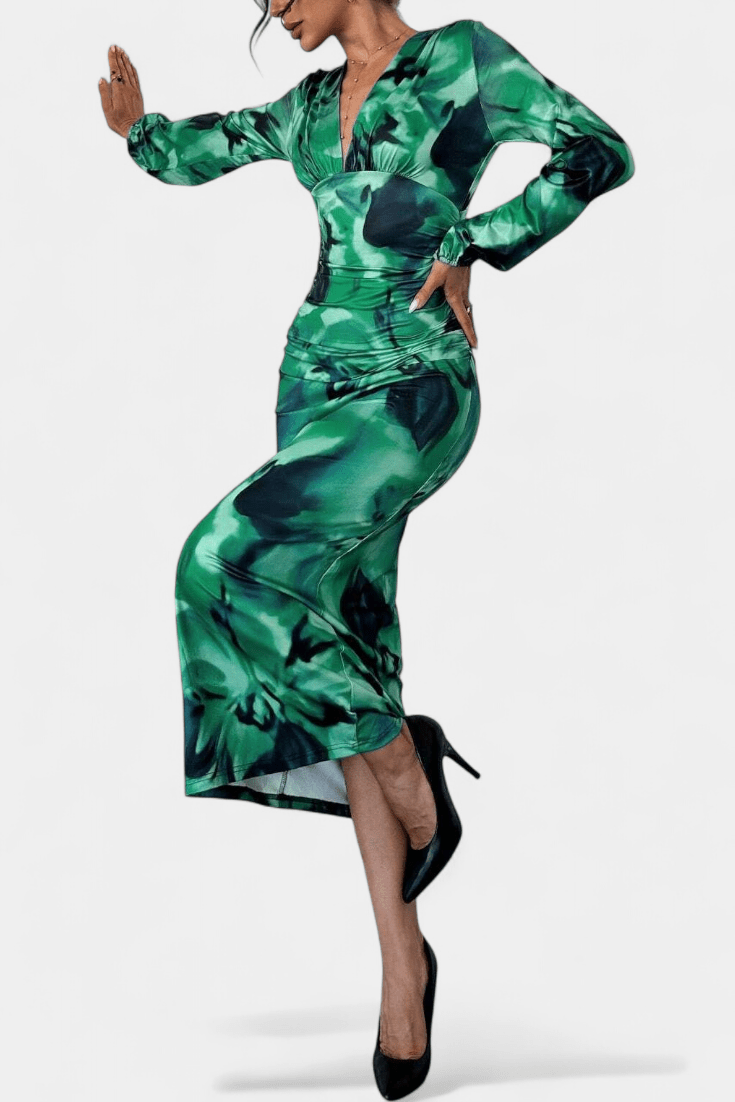 Augusta | V-hals kjole