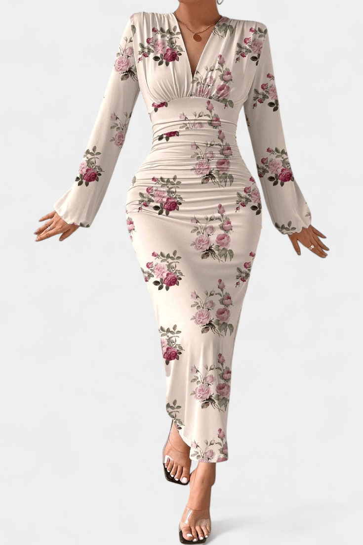 Augusta | V-hals kjole