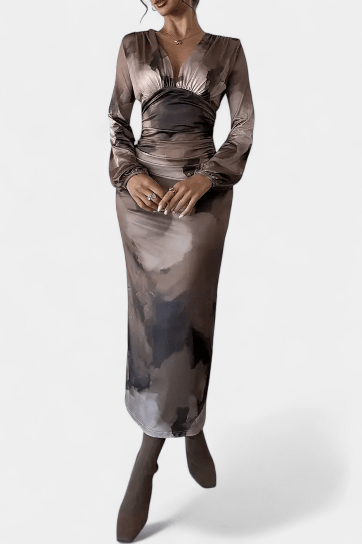 Augusta | V-hals kjole