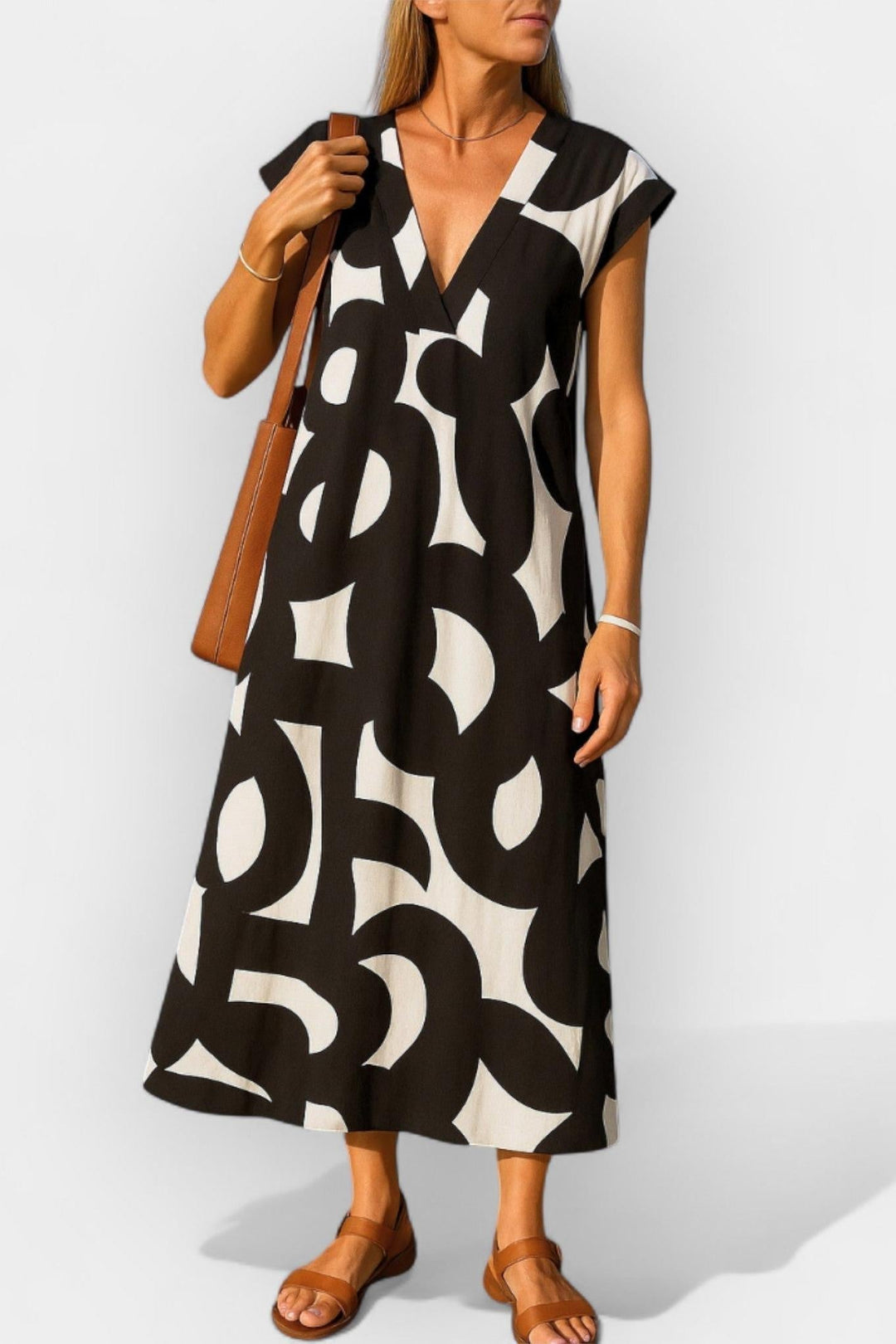 Camilla | V-hals kjole