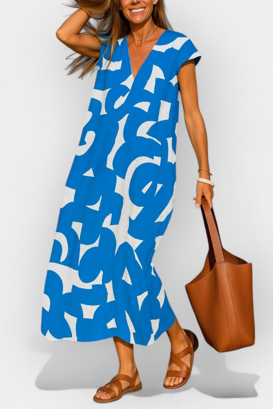 Camilla | V-hals kjole