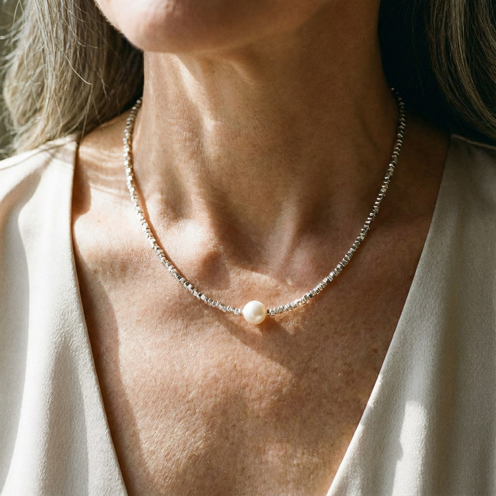 Vintage perle halskæde