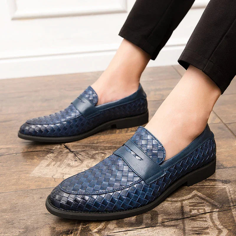 Elegant Vævede Loafers