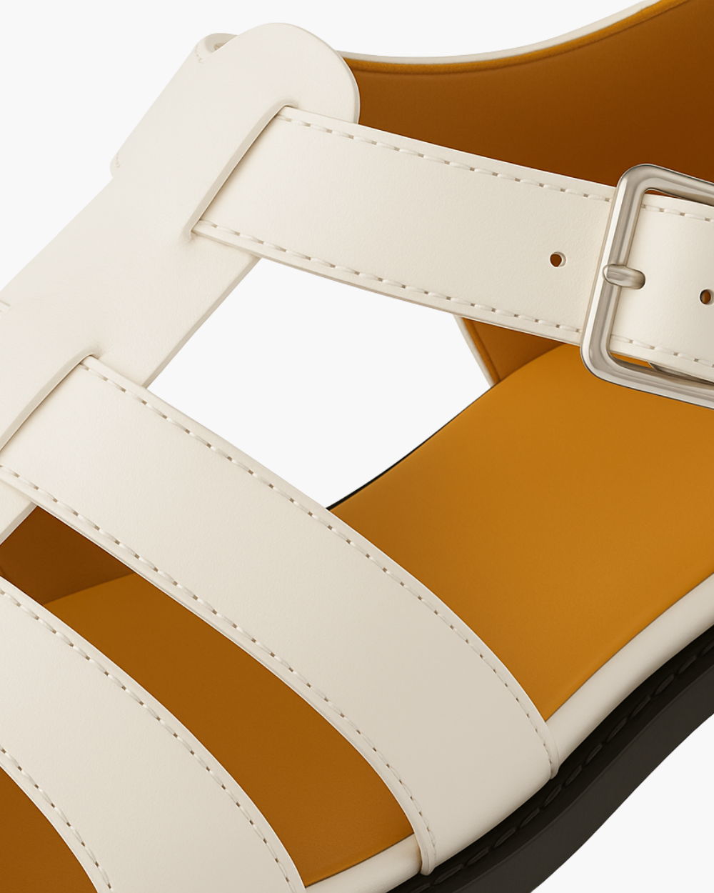 Grazio™ | Lukket Sandal med Rem