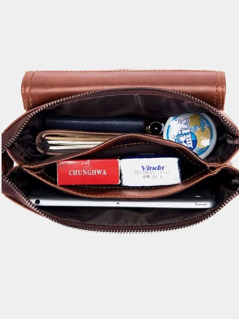 Henrik™ | Vintage Læder Skuldertaske