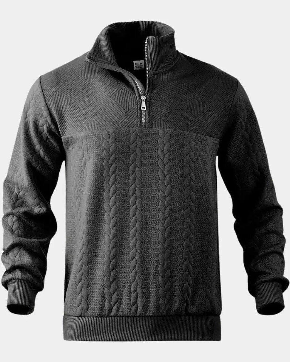 Henry™ | Pullover med Krave