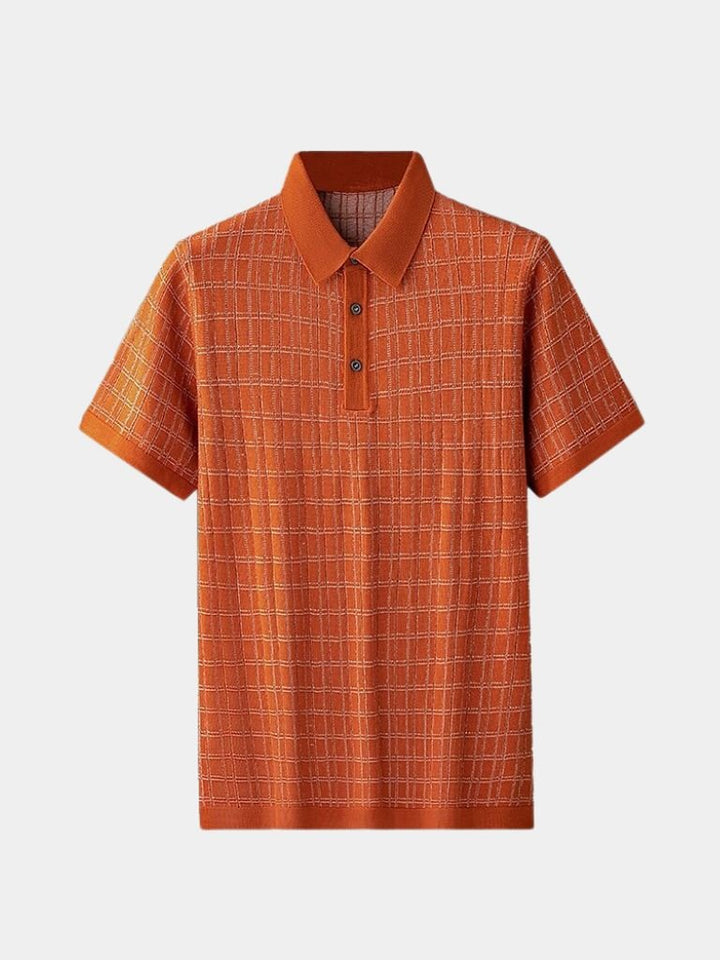 Holger™ | Klassisk Sort Strikpolo