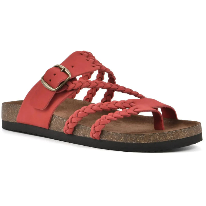 Ella - Flettede Kork Sandaler