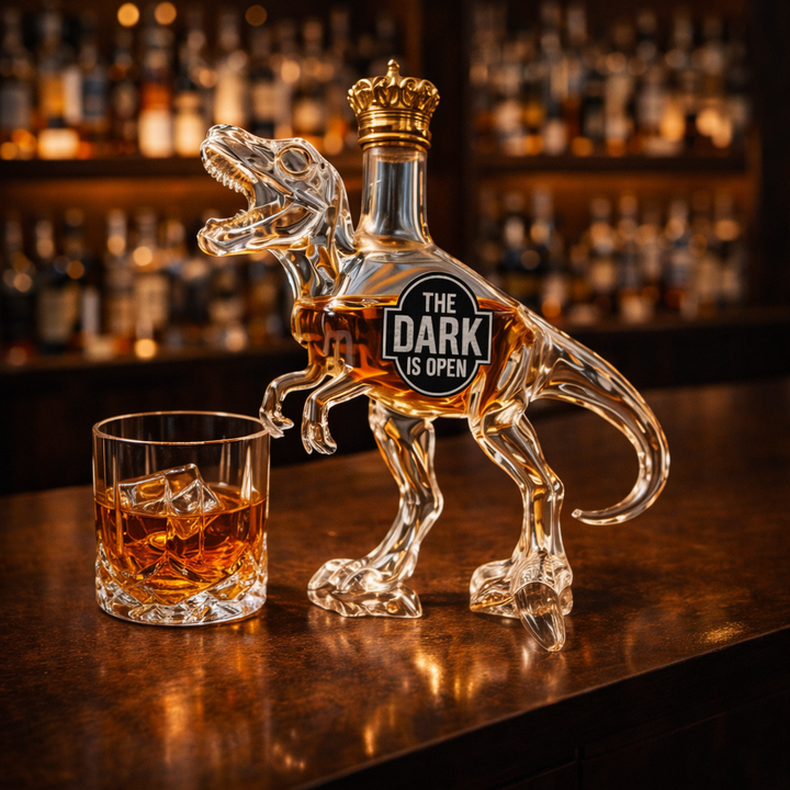 Whiskyflasker - T-Rex Udgave