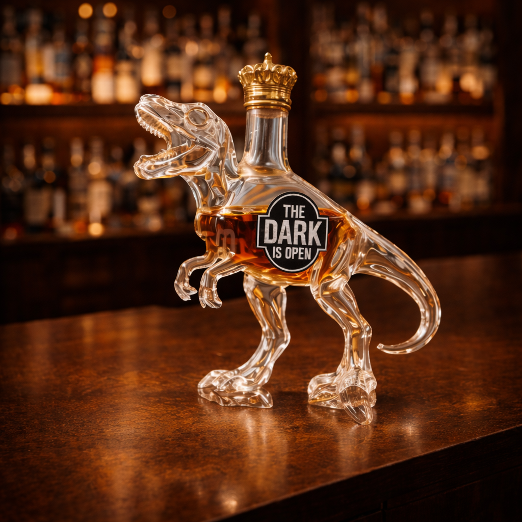 Whiskyflasker - T-Rex Udgave