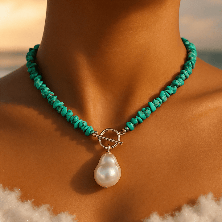 Karen | Søperle halskæde