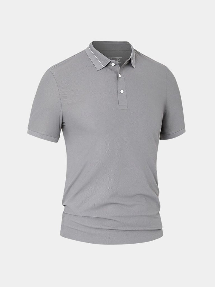 Klaus™ | Grå Stål Polo