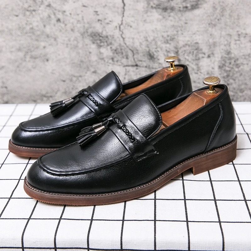 Læder Tøse Loafers
