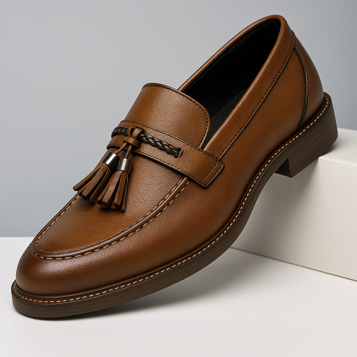 Læder Tøse Loafers