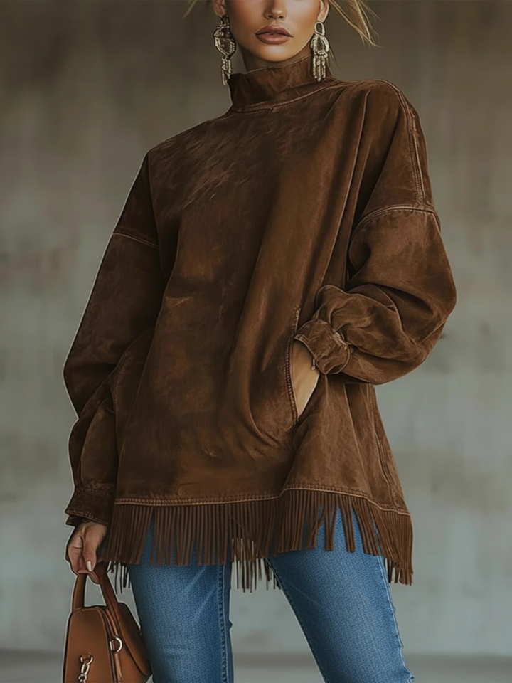 Brynhild™ - Kjole og sweater med rullekrave