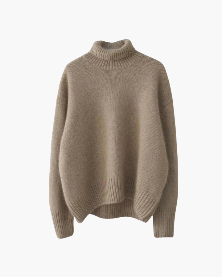 Ragnfrid | Blød sweater med rullekrave