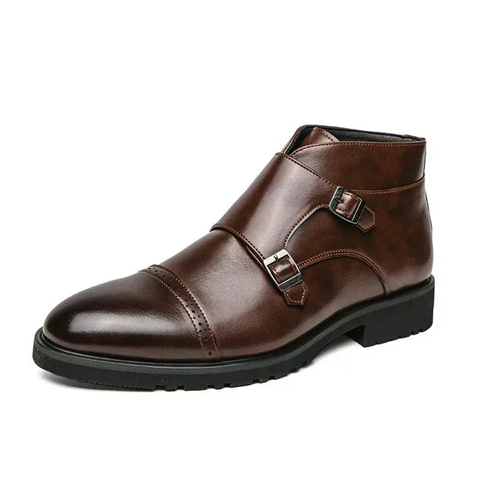 Parker™ | Kunstlæder Dobbelt-Monk-strap Støvler