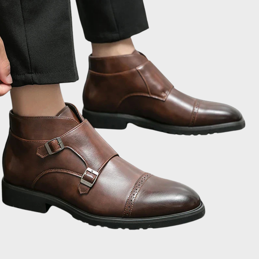 Parker™ | Kunstlæder Dobbelt-Monk-strap Støvler