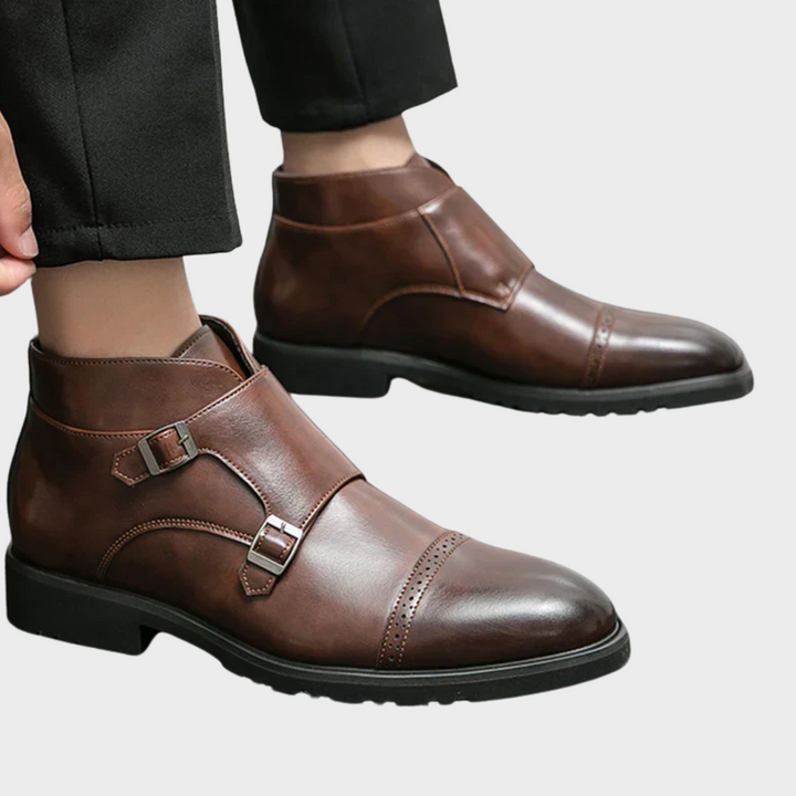 Parker™ | Kunstlæder Dobbelt-Monk-strap Støvler