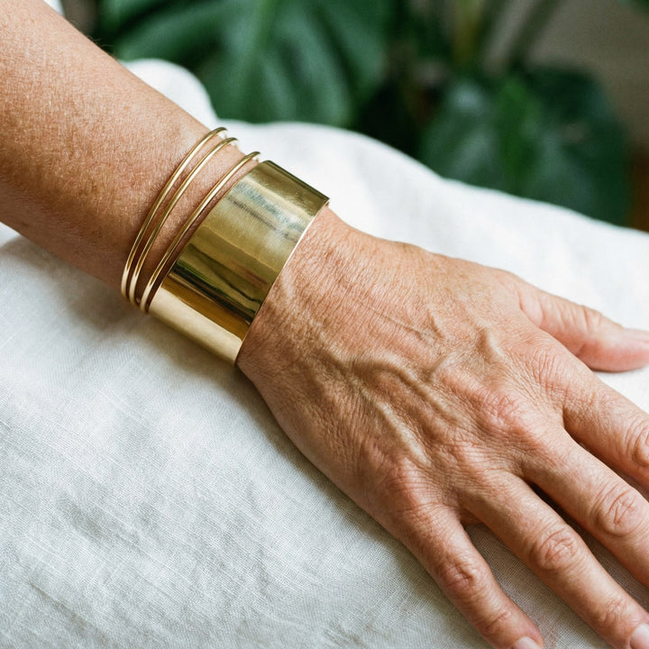 Klassisk Vintage Armbånd i Guld