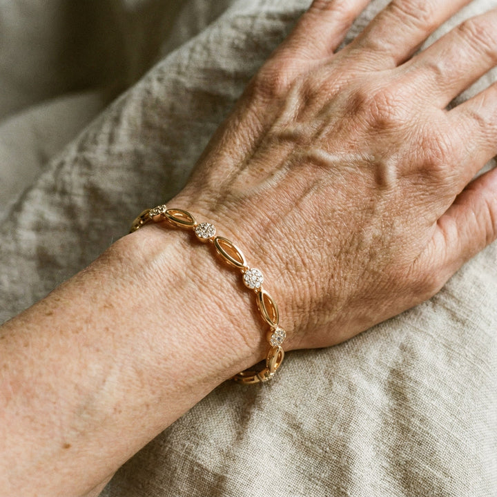 Elegant Armbånd Forgyldt