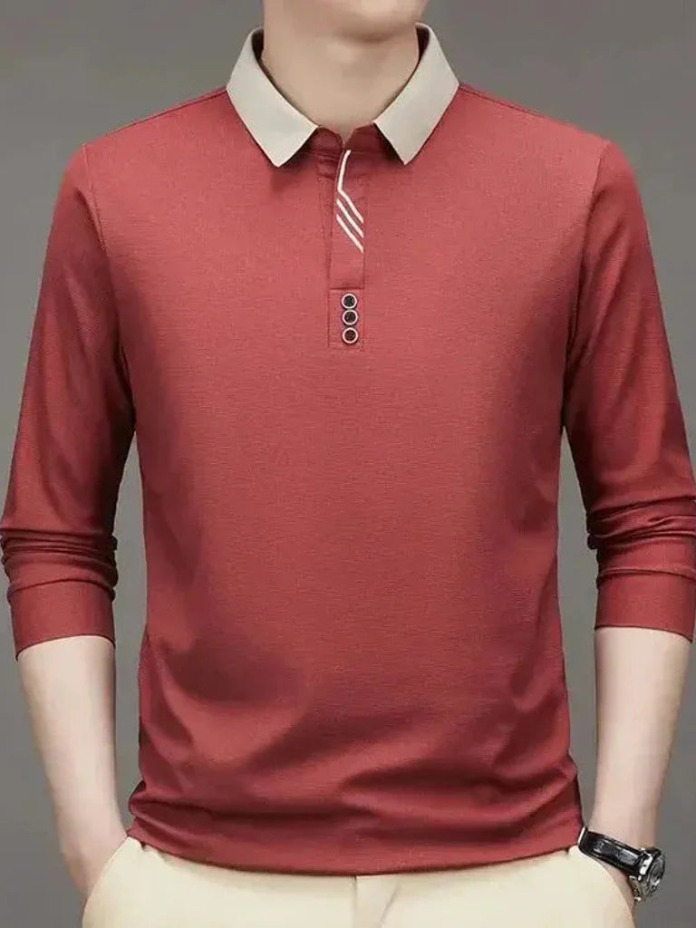 René™ | Elegant Langærmet Polo