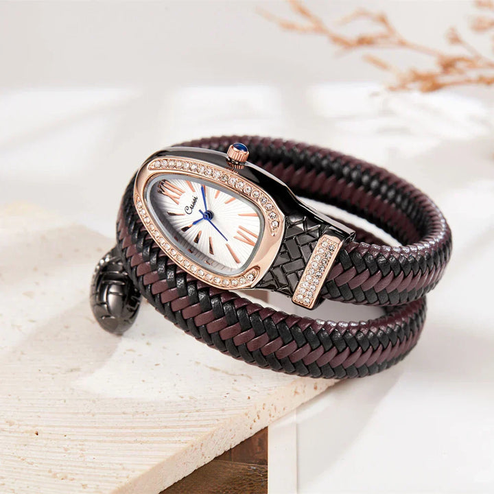 Serpentia – Twisted Snake Bracelet Watch