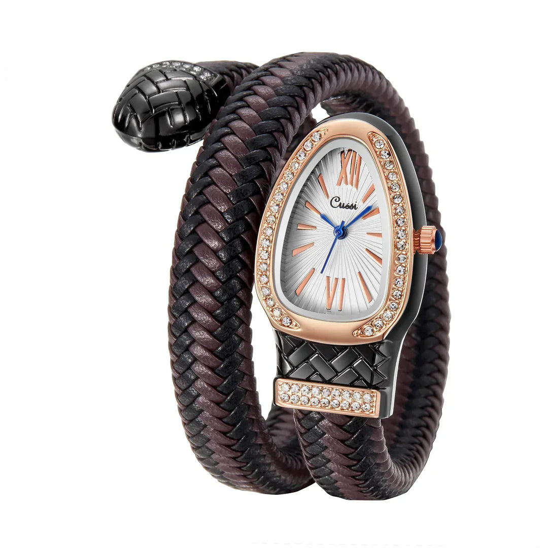 Serpentia – Twisted Snake Bracelet Watch
