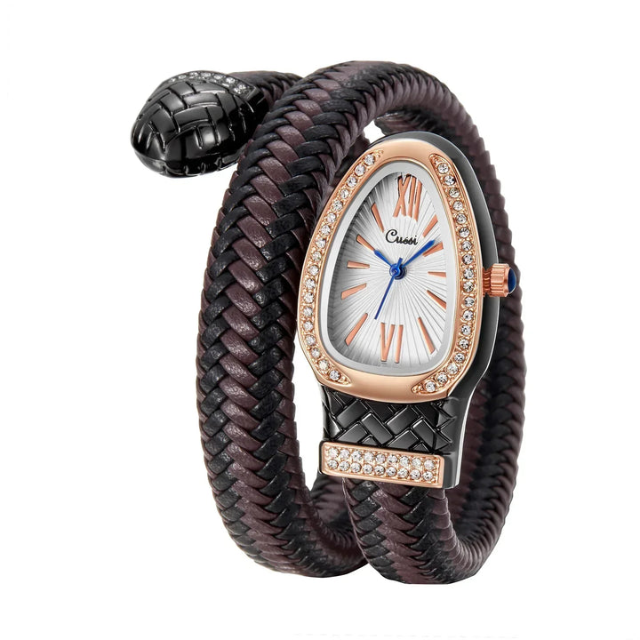 Serpentia – Twisted Snake Bracelet Watch