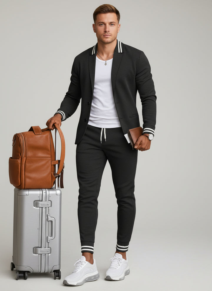 Lukas - Blazer & bukser inspireret af sporty stil