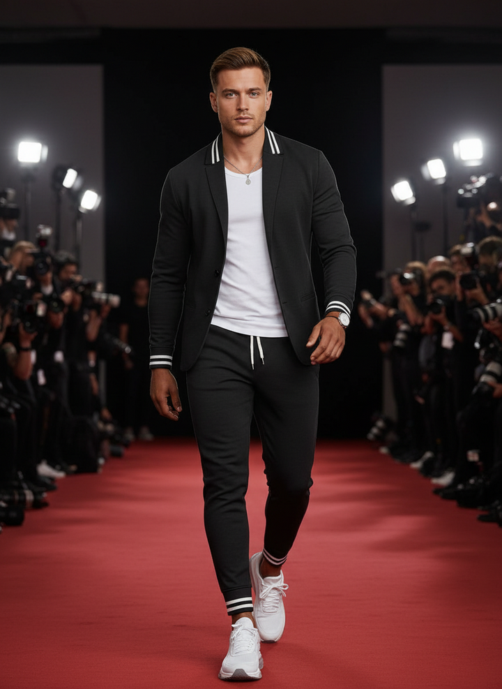 Lukas - Blazer & bukser inspireret af sporty stil