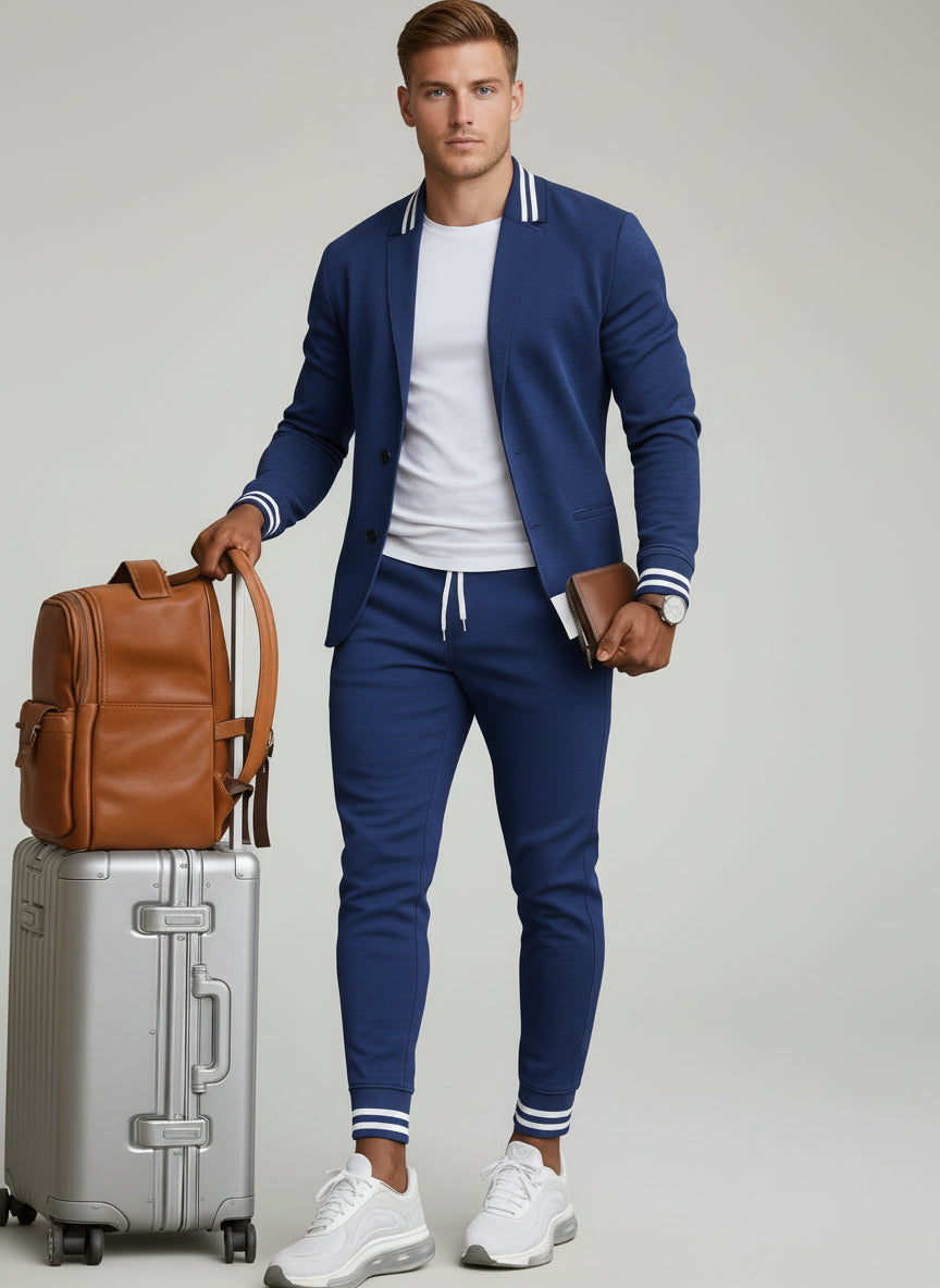 Lukas - Blazer & bukser inspireret af sporty stil